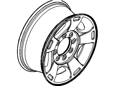 Ford BC3Z-1007-A Wheel Assembly