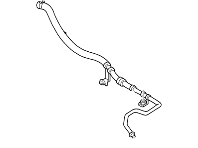 2007 Ford Escape Power Steering Hose - 6L8Z-3A713-A