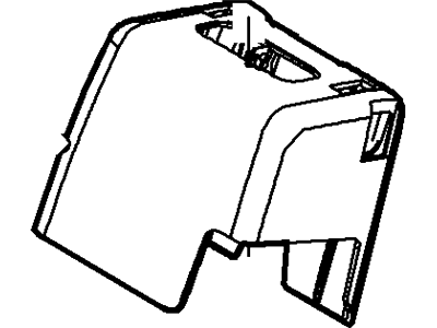 Ford 2L1Z-78613C46-BA Cover - Seat Belt Retractor