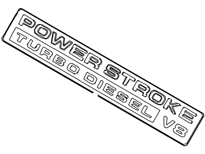 Ford 5C3Z-9942528-AA Nameplate