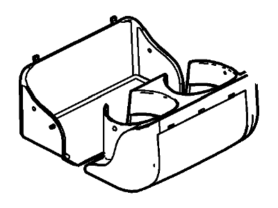 Ford 3W1Z-5413562-BAC Holder - Cup