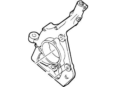 Ford F87Z-3K186-CA Steering Knuckle