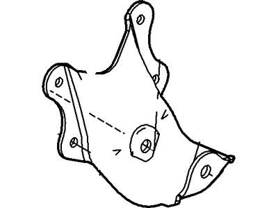 Ford DC2Z-5775-A Bracket Assembly - Suspension Mounting