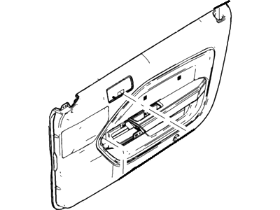 Ford 7R3Z-6323943-BA Panel Assembly - Door Trim