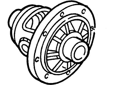 Ford F3XY4204A Case Differential