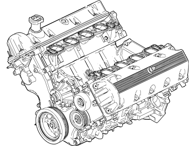 Ford 4L1Z-6006-AARM Service Engine Assembly