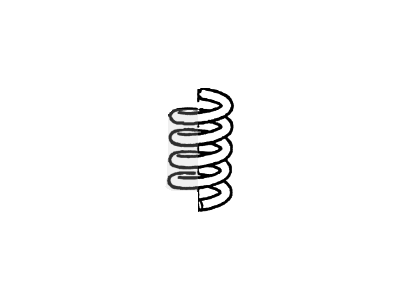 Ford F4MY-5310-C Spring - Front