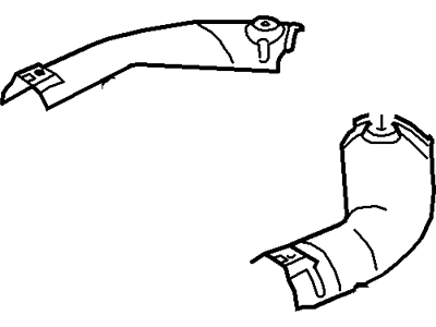 Ford 1W4Z-5411434-AA Shield - Exhaust Pipe