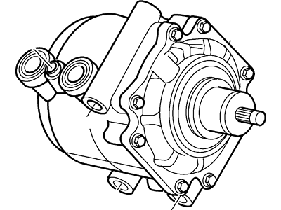 Ford 5W1Z-19V703-AA Compressor Assembly