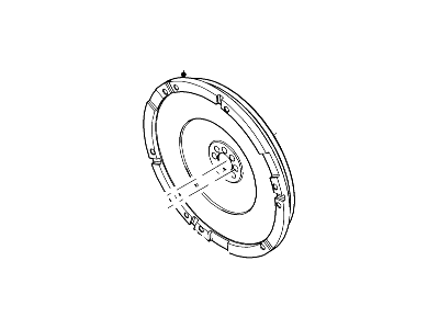 Ford 8R3Z-6375-A Flywheel Assembly