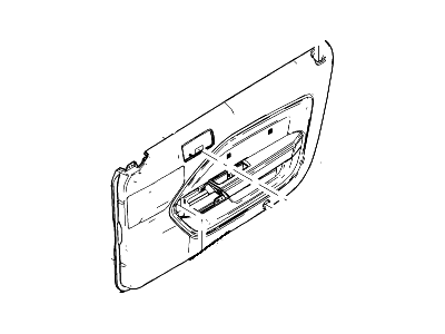 Ford 5R3Z-6323942-DAC Panel Assembly - Door Trim