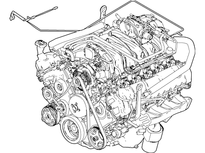 Ford 9C3Z-6007-AA Engine Assembly