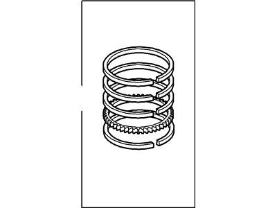 1999 Lincoln Town Car Piston Ring Set - F8LZ-6148-AA