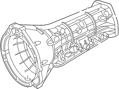 Ford 1L2Z-7005-DD Transmission Case Assembly