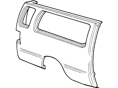 Ford F5UZ-28278A96-A Panel - Body Side