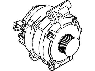 Lincoln Zephyr Alternator - 6E5Z-10V346-ABRM