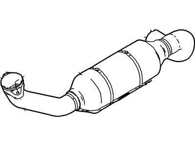 Ford 7L3Z-5E212-A Catalytic Converter Assembly