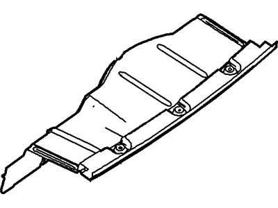 Ford 4W1Z-5445443-AAA Cover - Floor Pan