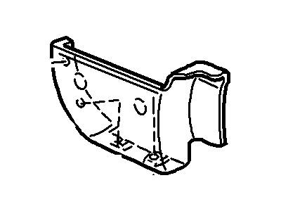 Ford 1L2Z-9829039-AAA Moulding