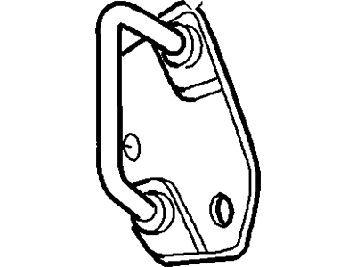 Ford XW4Z-5443252-AA Plate - Door Lock Striker