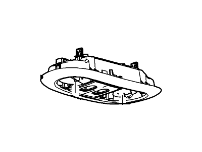 Ford 7L3Z-18519A70-DB Console Assembly - Overhead