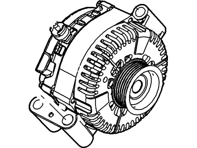 Ford 3C3Z-10346-CA Alternator Assembly