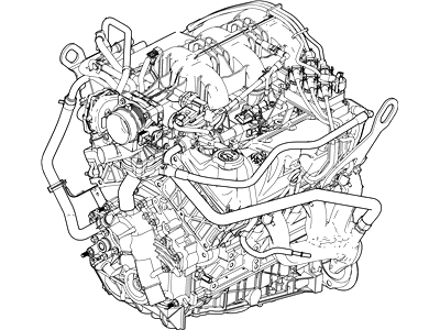 Ford 5R3Z-6007-CA Engine Assembly