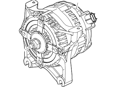 Ford 3L7Z-10346-BA Alternator Assembly