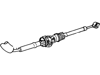 Ford F8YZ-7E395-AA Selector Lever Control Cable Assembly