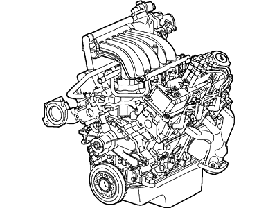 Ford 4F1Z-6007-DA Engine Assembly