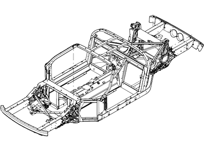 Ford 4G7Z-5005-AA Frame Assembly