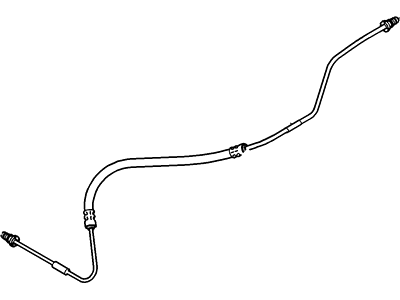 Ford Clutch Hydraulic Lines - 8L8Z-7A512-A