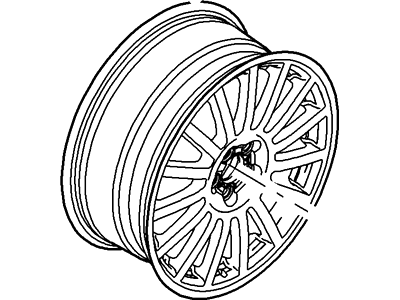 Mercury Montego Spare Wheel - 5T5Z-1007-AA