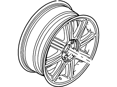 Mercury Montego Spare Wheel - 5G1Z-1007-BA