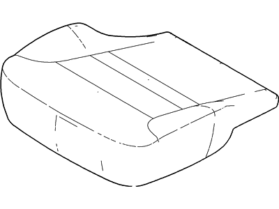 Ford 8A1Z-7862901-BB Seat Cushion Cover Assembly