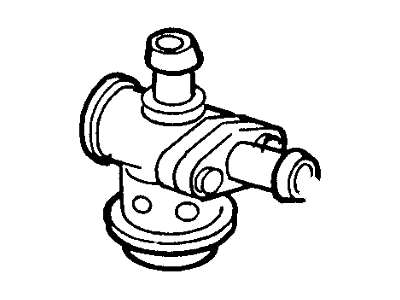 Ford Secondary Air Injection Check Valve - E3TZ-9F491-A