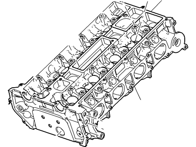 2007 Ford Escape Cylinder Head - 6S4Z-6049-BA