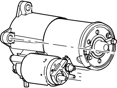 Ford 6L3Z-11002-AA Starter Motor Assembly