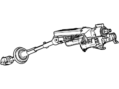 Ford 4G7Z-3C529-AA Column Assembly - Steering