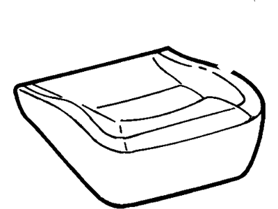 Ford YL7Z-7862901-BAB Seat Cushion Cover Assembly