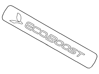 2016 Ford Explorer Emblem - BB5Z-7842528-A