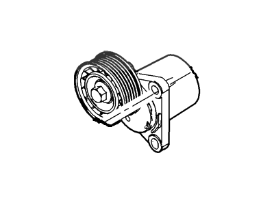 Ford 6E5Z-6A228-B Pulley Assembly - Tension