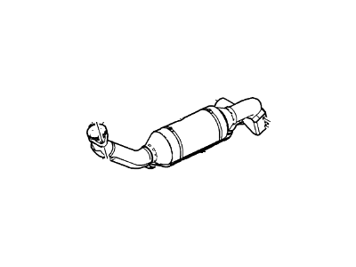 Ford 5L7Z-5E212-CA Catalytic Converter Assembly
