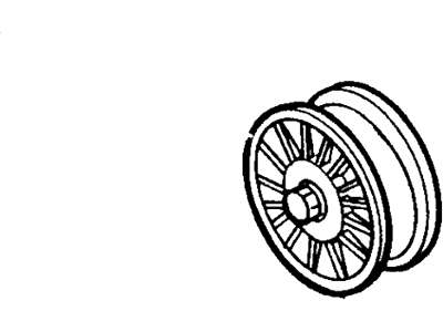 Ford F57Z-3F671-A Pulley