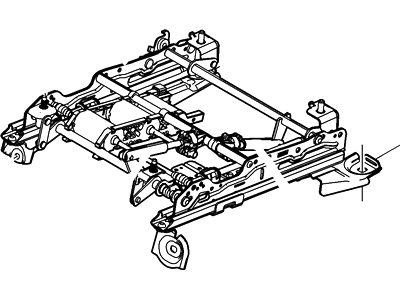 Ford 7R3Z-6361711-A Track Assembly - Seat