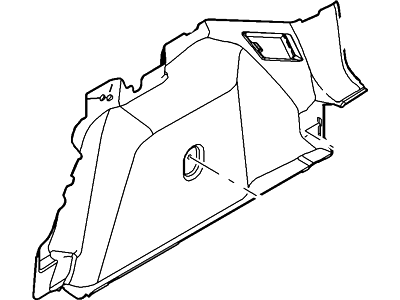 Ford CV6Z-5831148-AA Trim - Load Compartment