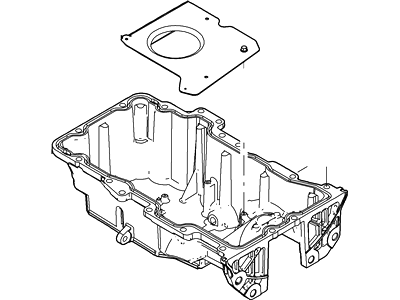 Ford Freestyle Oil Pan - 5F9Z-6675-AA