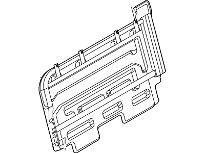 Ford 3L2Z-78613A38-AA Frame And Spring - Rear Seat Back