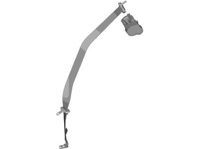 Ford BE8Z-58611B69-AA Seat Belt Assembly