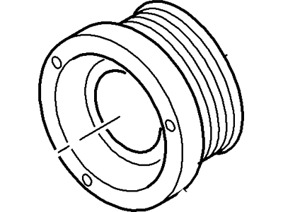 Ford 5M6Z-19D784-BA Pulley - Compressor